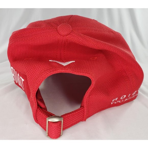 Callaway Fusion Technology Tour i Hat Cap C-Tech Red White Like New - Picture 8 of 8